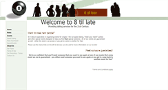 Desktop Screenshot of 8-til-late.co.uk
